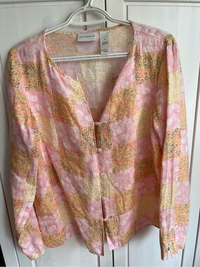 Liz Claiborne Linen shirt - Medium
